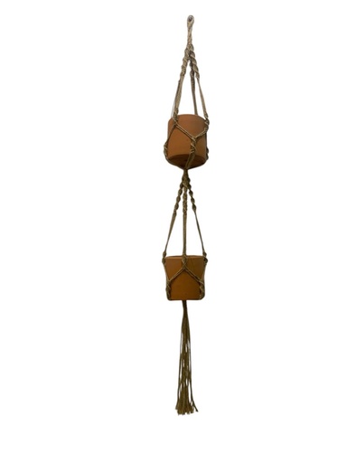 MACRAME MARRON, EXOTICO