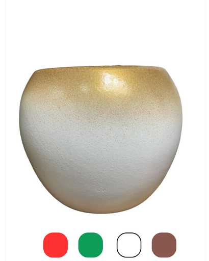 MACETA BARRO BOLA