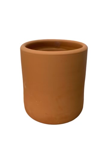 MACETA BARRO CILINDRO