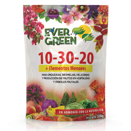 SUPER NUTRIENTE 10-30-20 BOLSA 500G