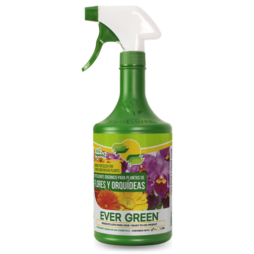 FERTILIZANTE FLORES Y ORQUIDEAS 1 LITRO