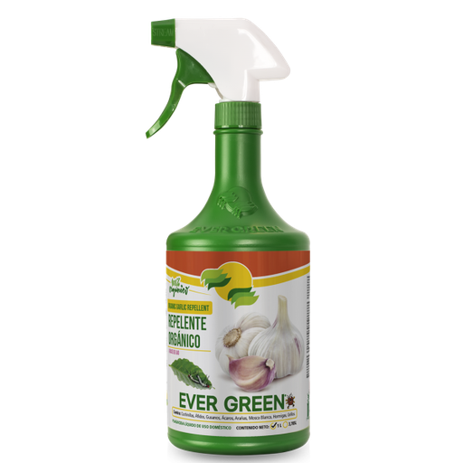 REPELENTE ORGANICO A BASE DE AJO 1 LITOR